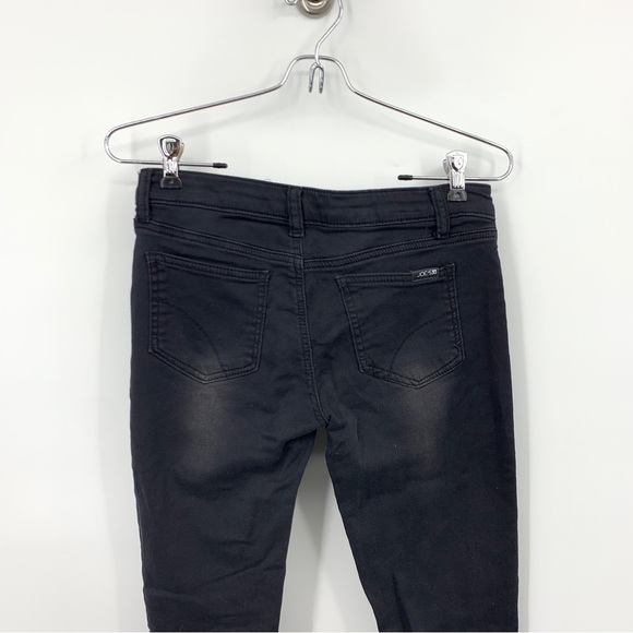 Joe's Jeans Kids Girls Size 16 Jeans Black Wash Slim Skinny Stretch Adjustable - Picture 5 of 8